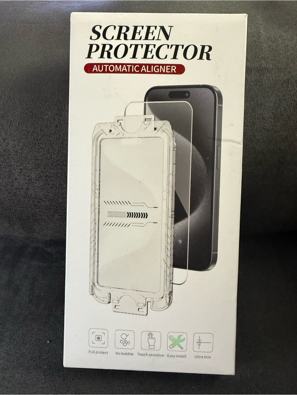 Screen Protector Automatic Aligner - Clear